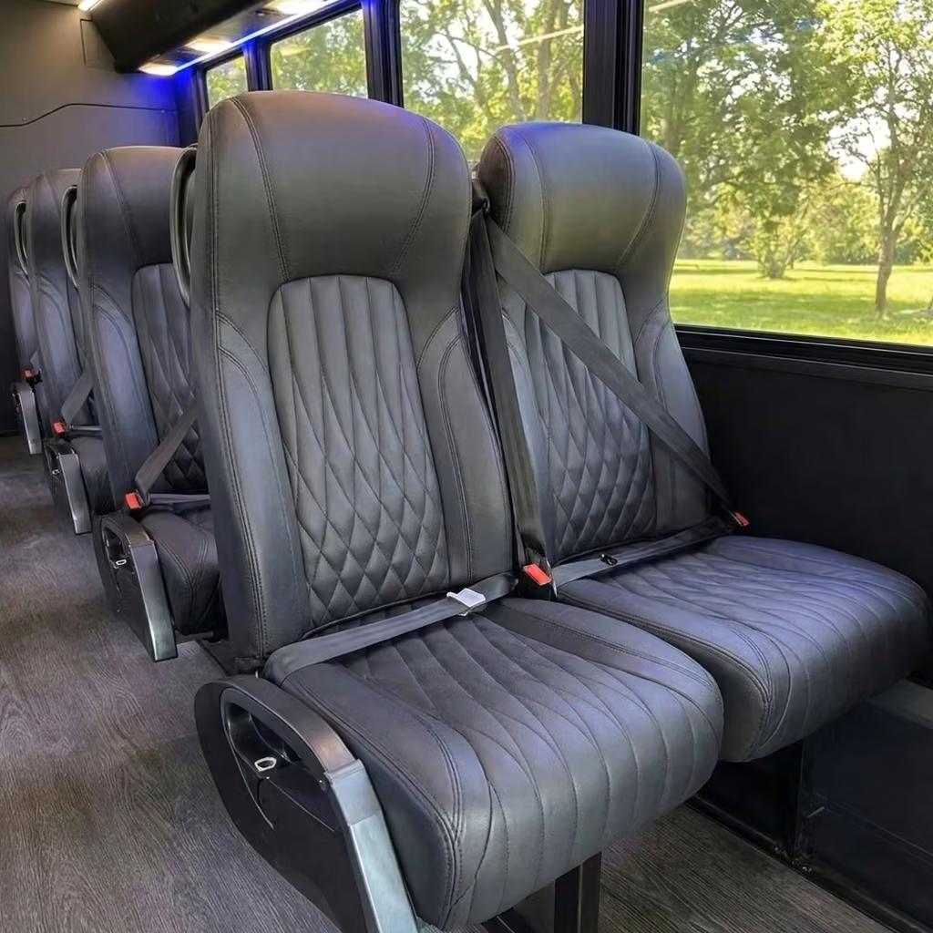 oviedo 20 passenger minibus high back seats