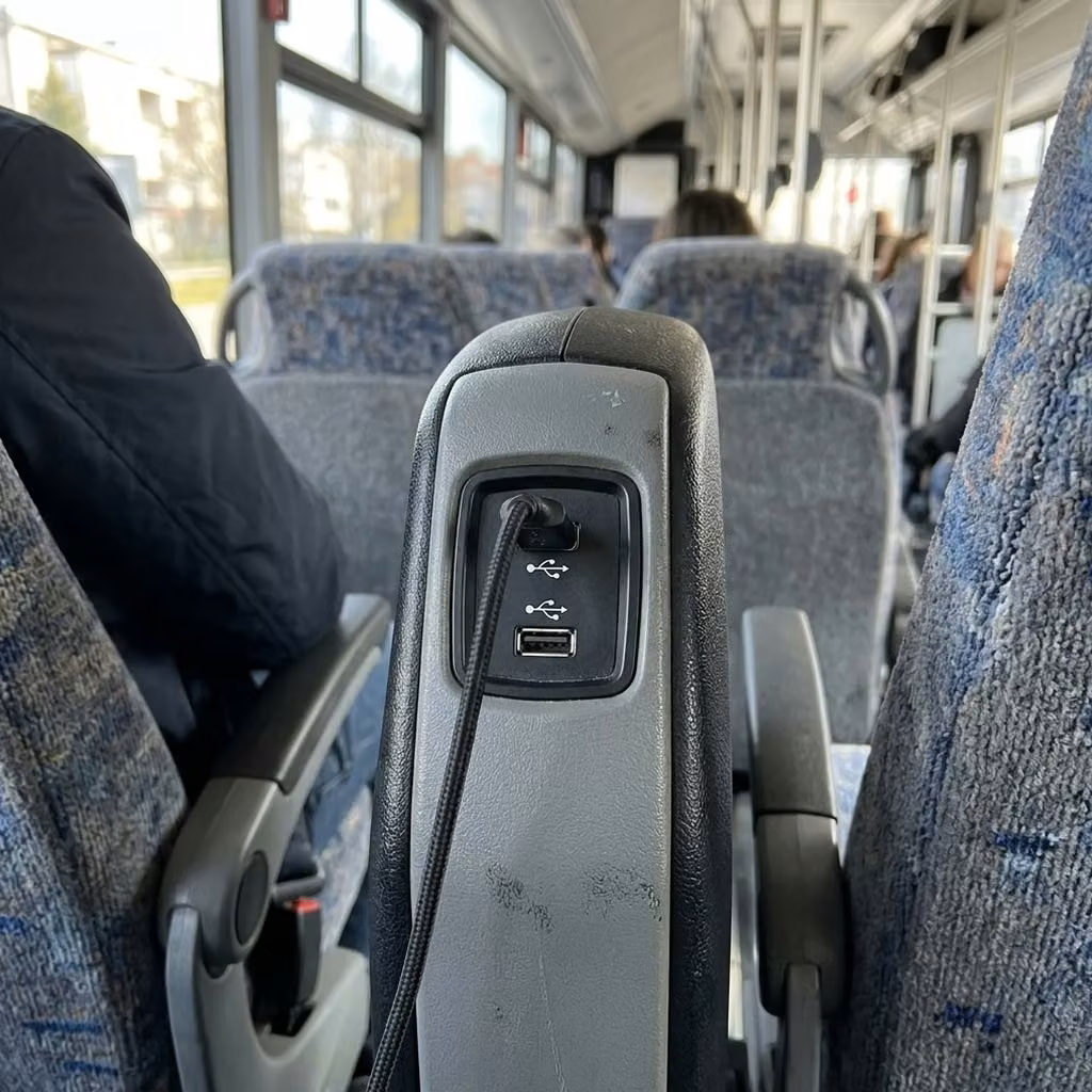 oviedo 28 passenger minibus usb charging