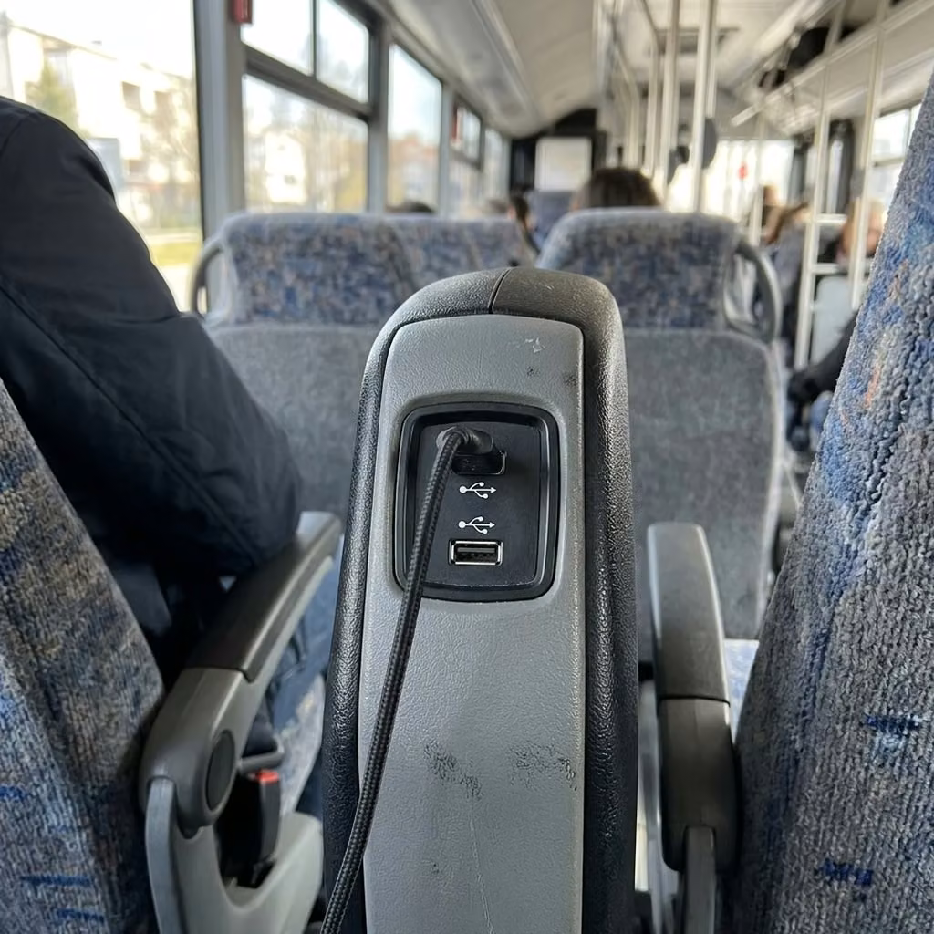 oviedo 30 passenger minibus usb charging