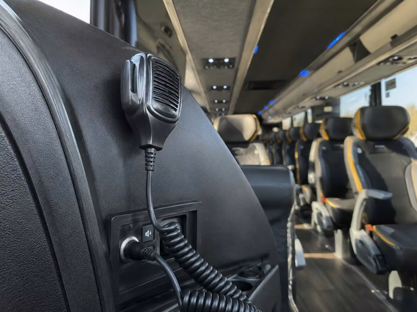 oviedo charter bus pa system