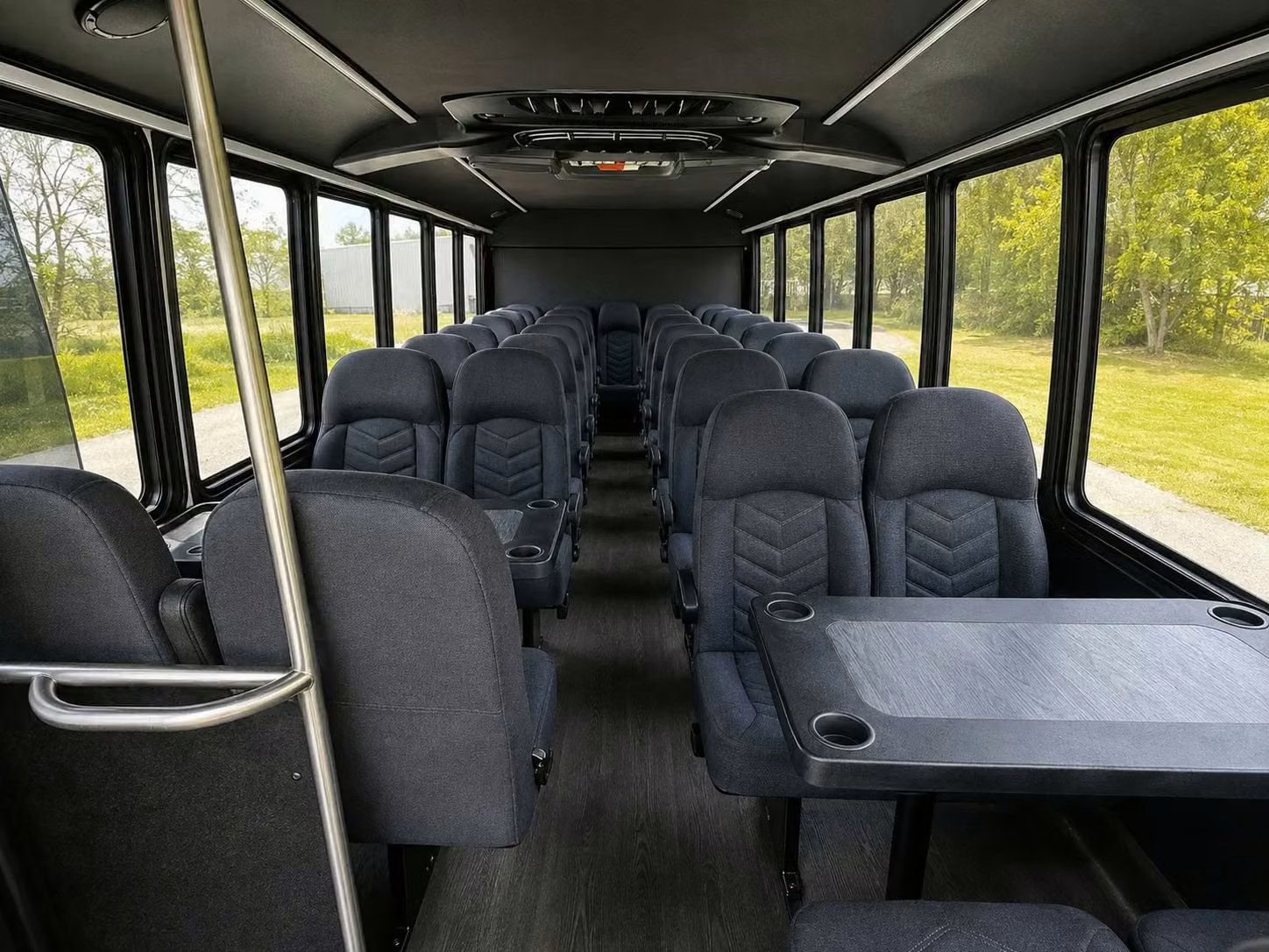 25 passenger minibus inside
