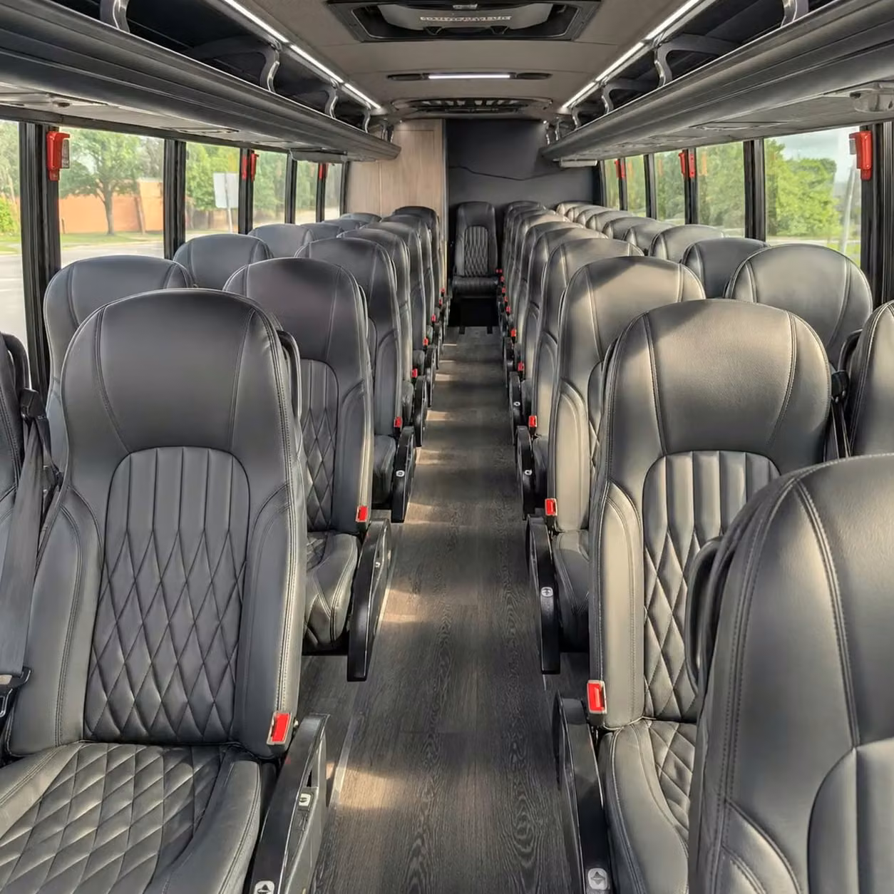 30 passenger minibus interior