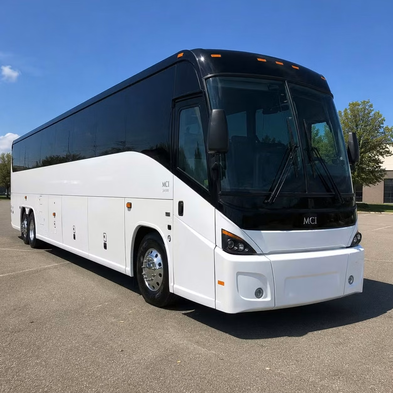 56 passenger charter bus