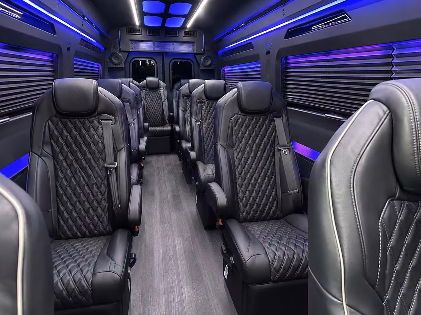 sprinter van with driver interior
